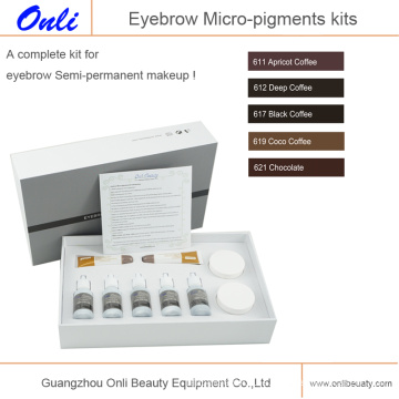 Kits de micro-pigmentos para Belleza Permanente Makup